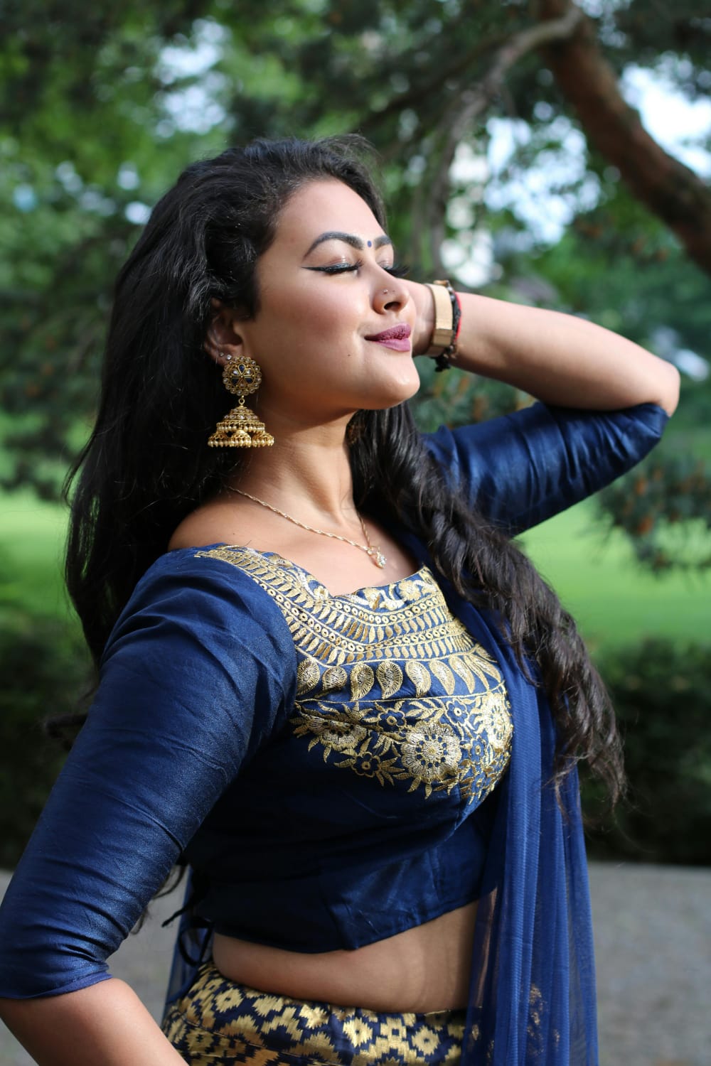 Indian female profile model 2