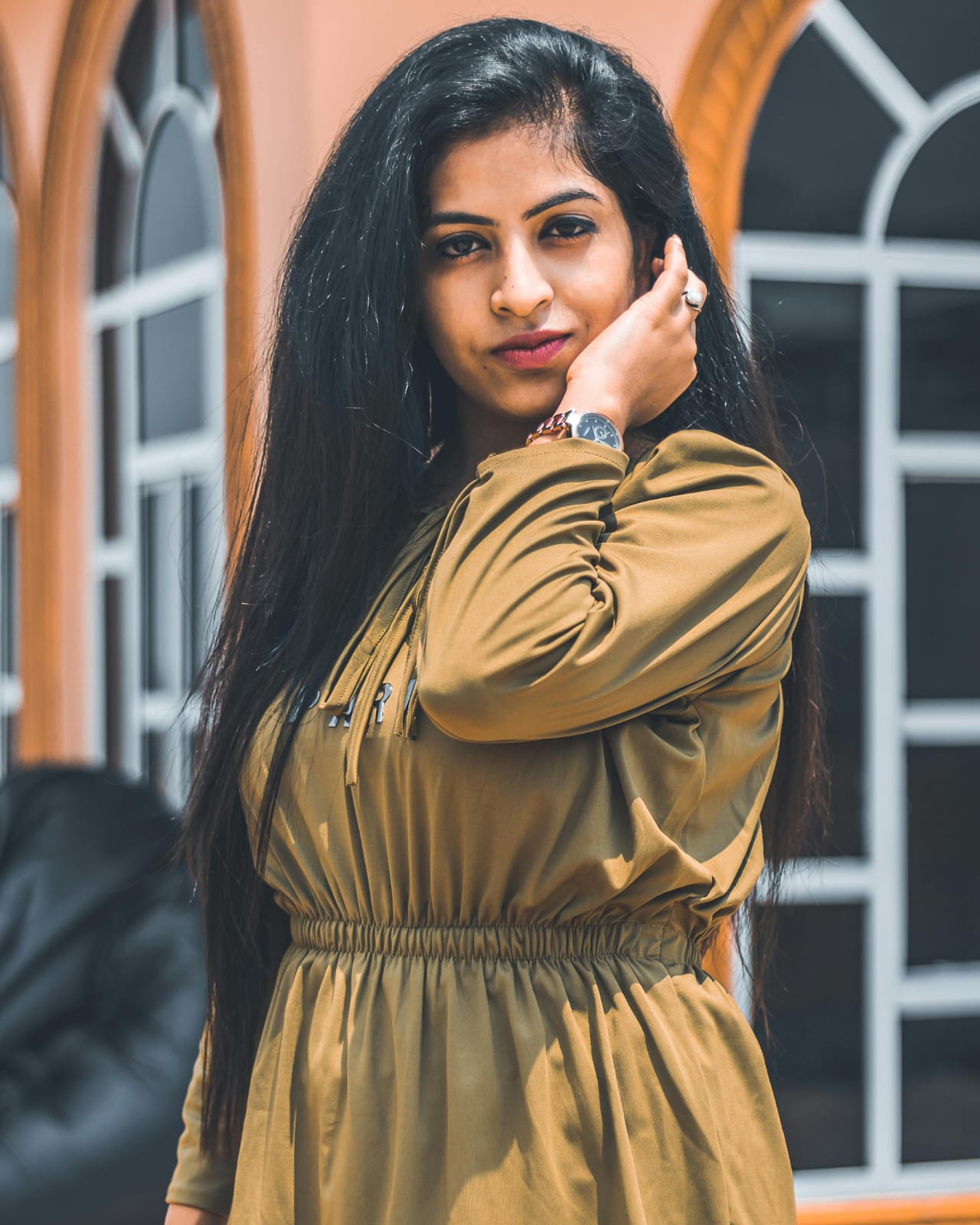 Indian female profile model 3